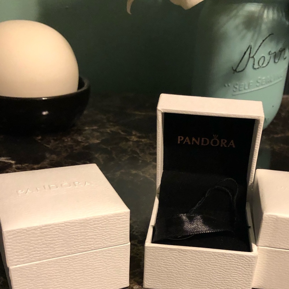 3 Authentic Pandora Charm Boxes